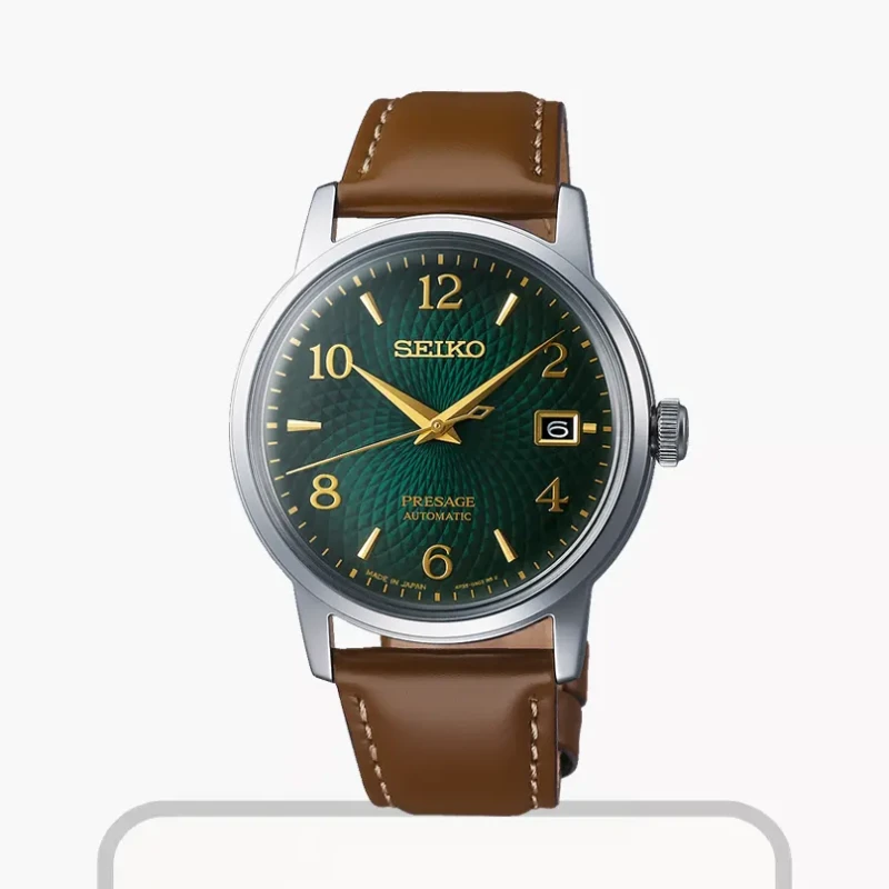 Seiko Presage Cocktail Time Mojito Automatic Men's Watch- SRPE45J1